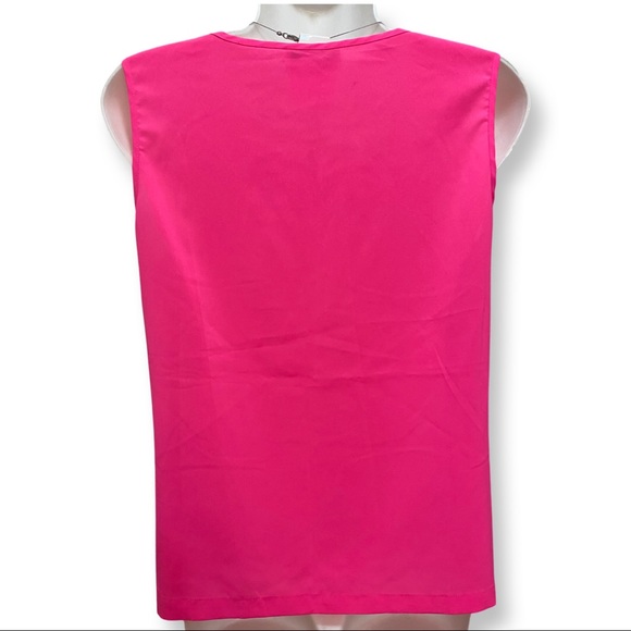 Calvin Klein sleeveless blouse 💚4/$25💚 - Picture 3 of 6